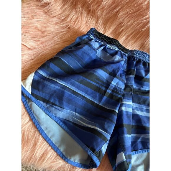 Nike Girls Dri Fit Blue Multi Colored Shorts Kids Size Large - Picture 4 of 7